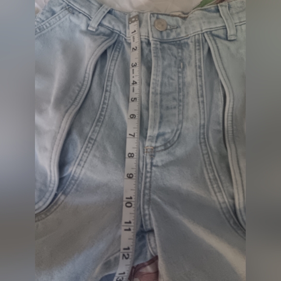 We The Free Havasu Slouchy Cropped Jeans. Size 26 NWT - Picture 7 of 11